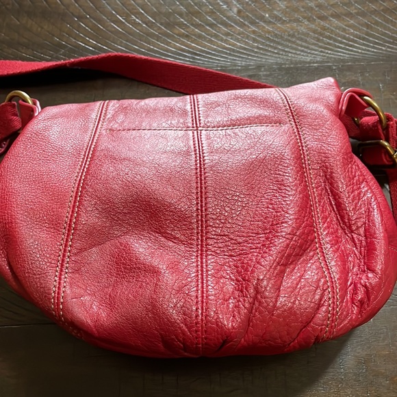 Sak red leather crossbody bag - Picture 10 of 12